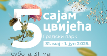 Sajam cvijeća za vikend u Gradskom parku