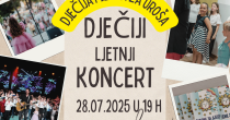 LJETNI KONCERT U BIJELJINI Djeca pjevaju za malog Uroša