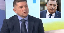 Direktora OBA negirao da je vozio Dodika, prećutao pitanje da li je bio u autu