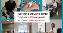 PREVENCIJA SPASILA ŽIVOTE - U četvorodnevni akciji bijeljinske Bolnice pregledano 215 pacijenata i otkriveno osam aneurizmi!