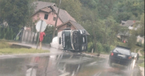 U Milićima se prevrnula cisterna sa benzinom