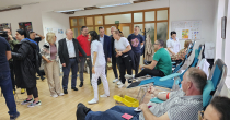 Darivanjem krvi počele slavske svečanosti Ugljevika: Svetoj Petki u čast (FOTO)