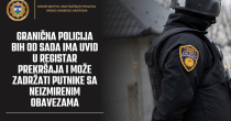 Granična policija BiH: Putnici sa neplaćenim kaznama neće moći preći granicu