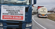 Nastavljena blokada teretnog saobraćaja