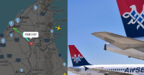 Avion iz Dubaija sletio u Beograd, skoro 42.000 ljudi pratilo let na Flight radaru