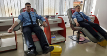 Bijeljina: Policajci u akciji dobrovoljnog darivanja krvi
