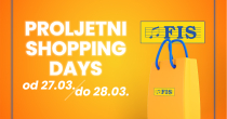 FIS Proljetni SHOPPING DAYS – popusti koje ne smijete propustiti!