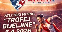 „Trofej Bijeljine 2026“ - U nedjelju počinje međunarodni atletski miting u Bijeljini