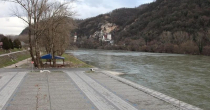 Zvornik: Zbog porasta vodostaja zatvoren parking na obali Drine