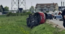 Sobraćajna nesreća u Bijeljini: Nema povrijeđenih