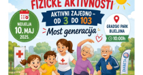 Obilježavanje Međunarodnog dana fizičke aktivnosti u Gradskom parku