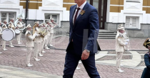 Karan prvi kod Putina na dočeku