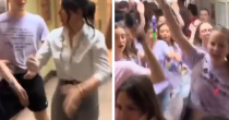 Hrvatska: Profesorica izazvala burne reakcije na mrežama zbog plesa sa maturantima (VIDEO)