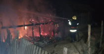 Požar u Maleševcima kod Ugljevika: Izgorio pomoćni objekat