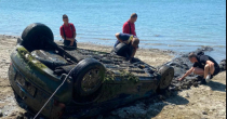 Nizak vodostaj Dunava otkrio automobil ukraden prije 13 godina u Mađarskoj (FOTO)