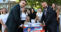 SDS u Loparama počeo predizbornu kampanju: Nešković i Nikolić predstavili prioritete