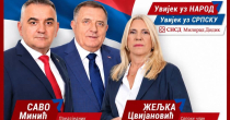 Minić, Cvijanovićeva i Dodik u srijedu na centralnoj tribini SNSD-a u Bijeljini