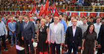 Minić na tribini u Bijeljini: Idemo po još jednu pobjedu za razvoj i napredak, za snažnu Srpsku