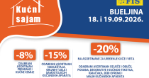 Kućni sajam FIS u Bijeljina 18. i 19.09.2026. - više izbora, više uštede, više razloga za kupovinu 