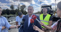 Danas položene prve tone asfalta na auto-putu Rača-Bijeljina