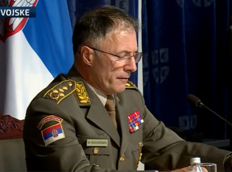 General Mojsilović: Non-pejper Francuske i Njemačke otežava poziciju Srpske