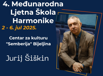 Ljetna škola harmonike od 2. do 6. jula u Bijeljini