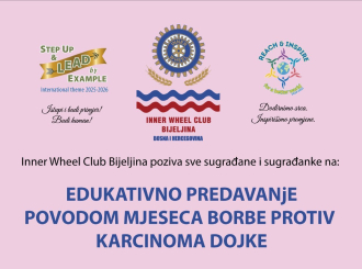 Edukativno predavanje o prevenciji karcinoma dojke u Bijeljini