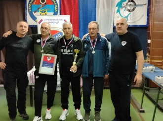 SK RVI „Orao“ drugi u ligi RS, Velezar Šurbat deseti put prvak Republike