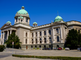 Srbija: Uklonjeni šatori ispred Narodne skupštine
