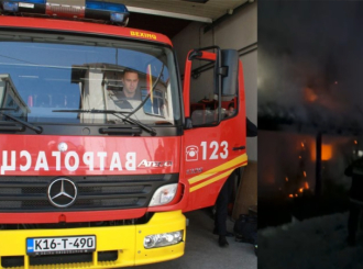 Intervencija vatrogasaca u Ruhotini, ugašen požar na porodičnoj kući