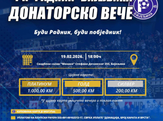 DONATORSKO VEČE - Budi Radnik, budi pobjednik!