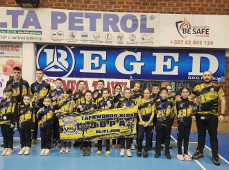 Taekwondo klub Jopa osvojio 14 medalja na turniru „Kakanj Open 2026“