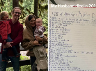 Nakon suprugove smrti pronašla popis koji je njoj i sinovima promijenio život