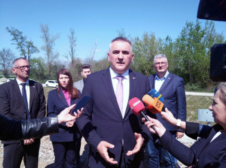 Minić: Grad Bijeljina da što prije omogući nastavak izgradnje nasipa