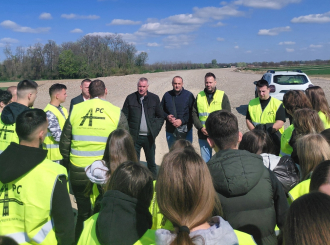 Učenici iz Janje posjetili gradilište dionice auto-puta Rača-Bijeljina