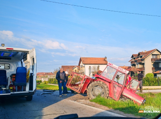 Nezgoda u Suvom Polju kod Bijeljine, ima povrijeđenih