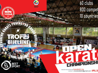 Dani vrhunskog karatea u Bijeljini – Deveti „Trofej Bijeljine 2026“ okuplja elitu iz deset evropskih zemalja