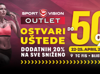 Fantastične uštede uz dvostruko sniženje – SPORT VISION OUTLET Bijeljina