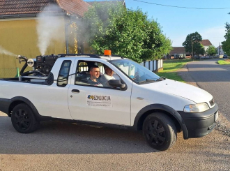 ZAPRAŠIVANJE KOMARACA: Raspored za 10. maj