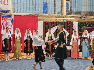KUD "Ravno Polje" proslavilo krsnu slavu Svetog Vasilija Ostroškog: Pjesma, igra i slavski kolač