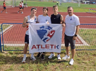Dvije medalje za AK Atletik na Prvenstvu BiH: Anja Stević šampionka u bacanju koplja