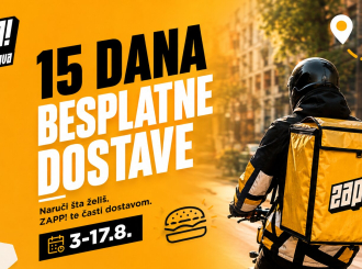 ZAPP! časti: Čeka vas 15 dana BESPLATNE DOSTAVE