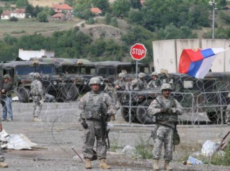 Kfor blokirao prelaze Jarinje i Brnjak