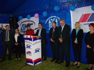 U Bjeloševcu održana izborna tribina koalicionog bloka DNS-SRS-NS