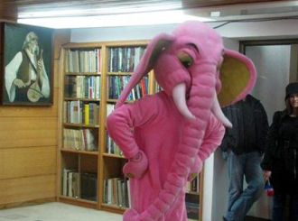 U biblioteci "Filip Višnjić" održana predstava "Ružičasto slonče i lija"
