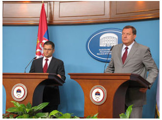 Sastanak Dodik - Jeremić U Banja Luci