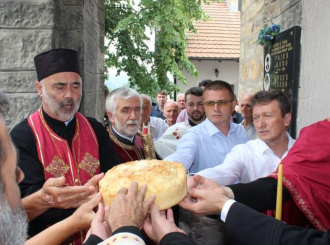 Proslavljena slava hrama u Gornjem Zabrđu