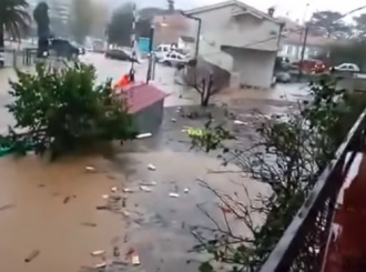 Potop u CG i Hrvatskoj: Voda na putevima, u školama