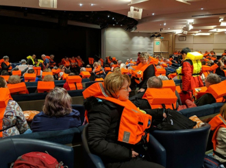 Spaseni putnici sa kruzera kod obale Norveške