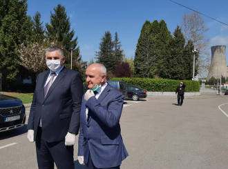Ministar Đokić u posjeti RiTE Ugljevik
